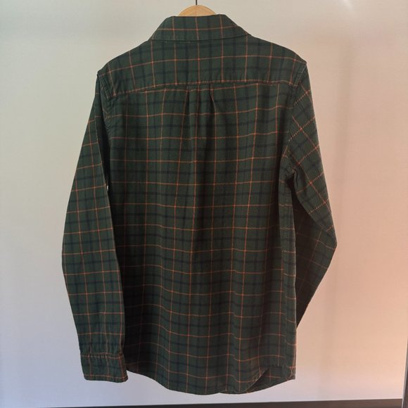 Janie and Jack Brushed Twill Plaid Shirt - Picture 3 of 5